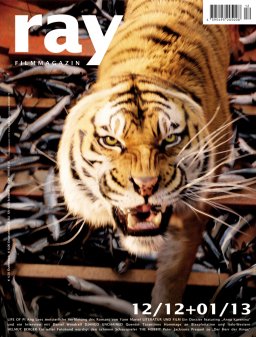 RAY magazine side cover Issue 72 December 2012