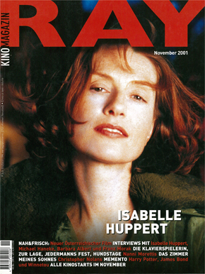 RAY magazine side cover November 2001