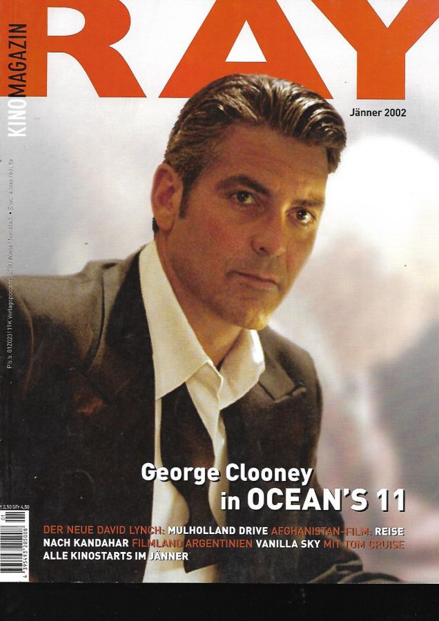 RAY magazine side cover  January 2002