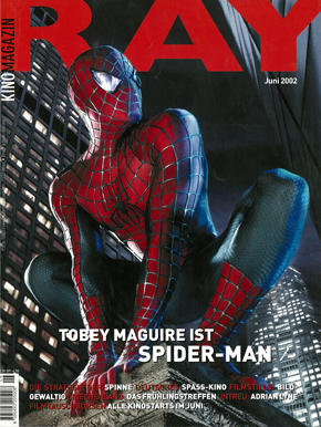 RAY magazine side cover June 2002