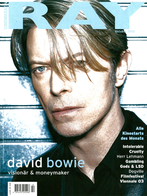RAY magazine side cover October 2003
