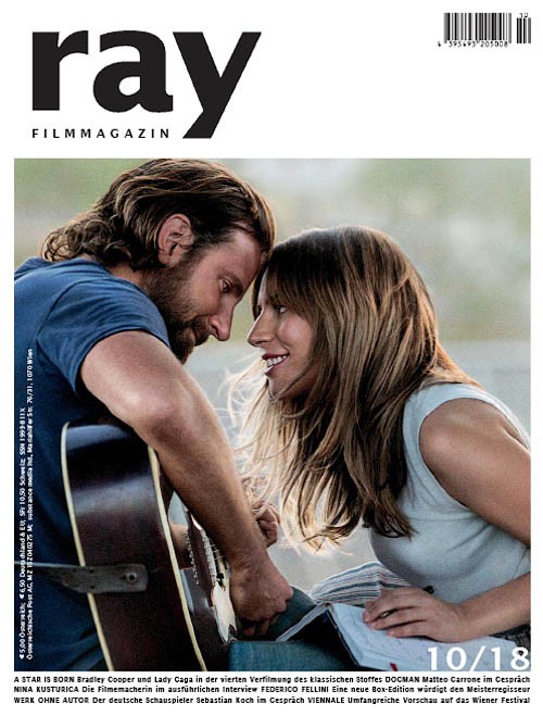 RAY magazine side cover Issue 129  October 2018