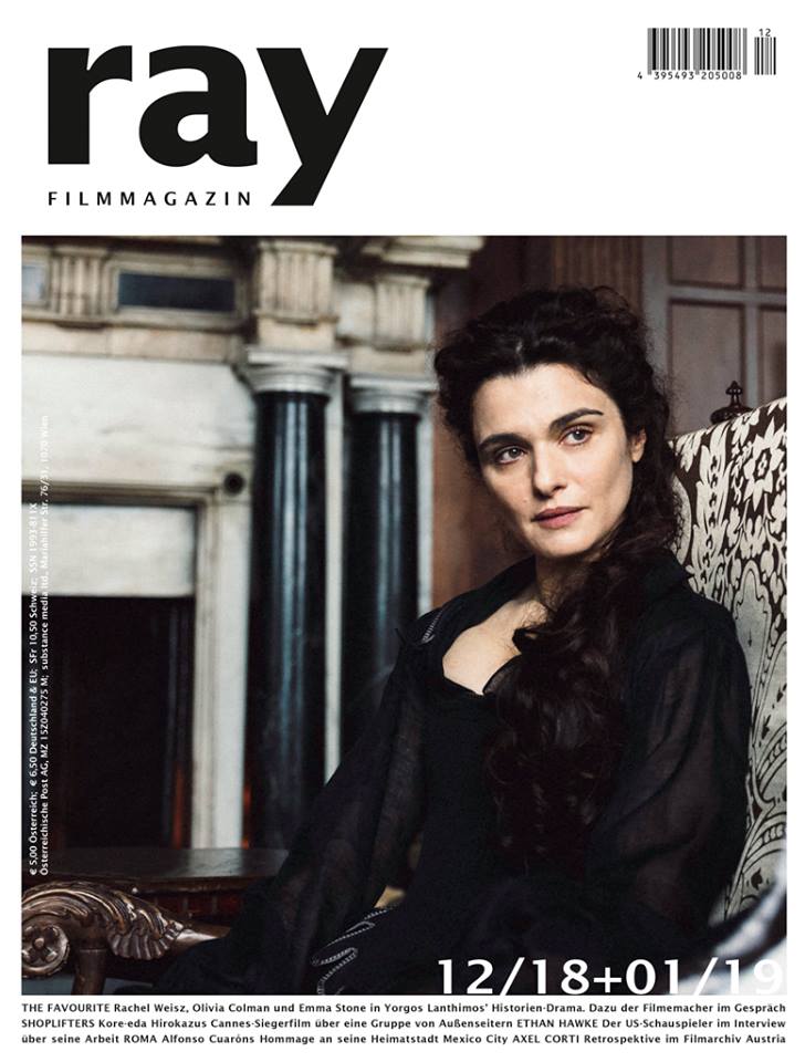 RAY magazine side cover Issue 131  December 2018/ January 2019 
