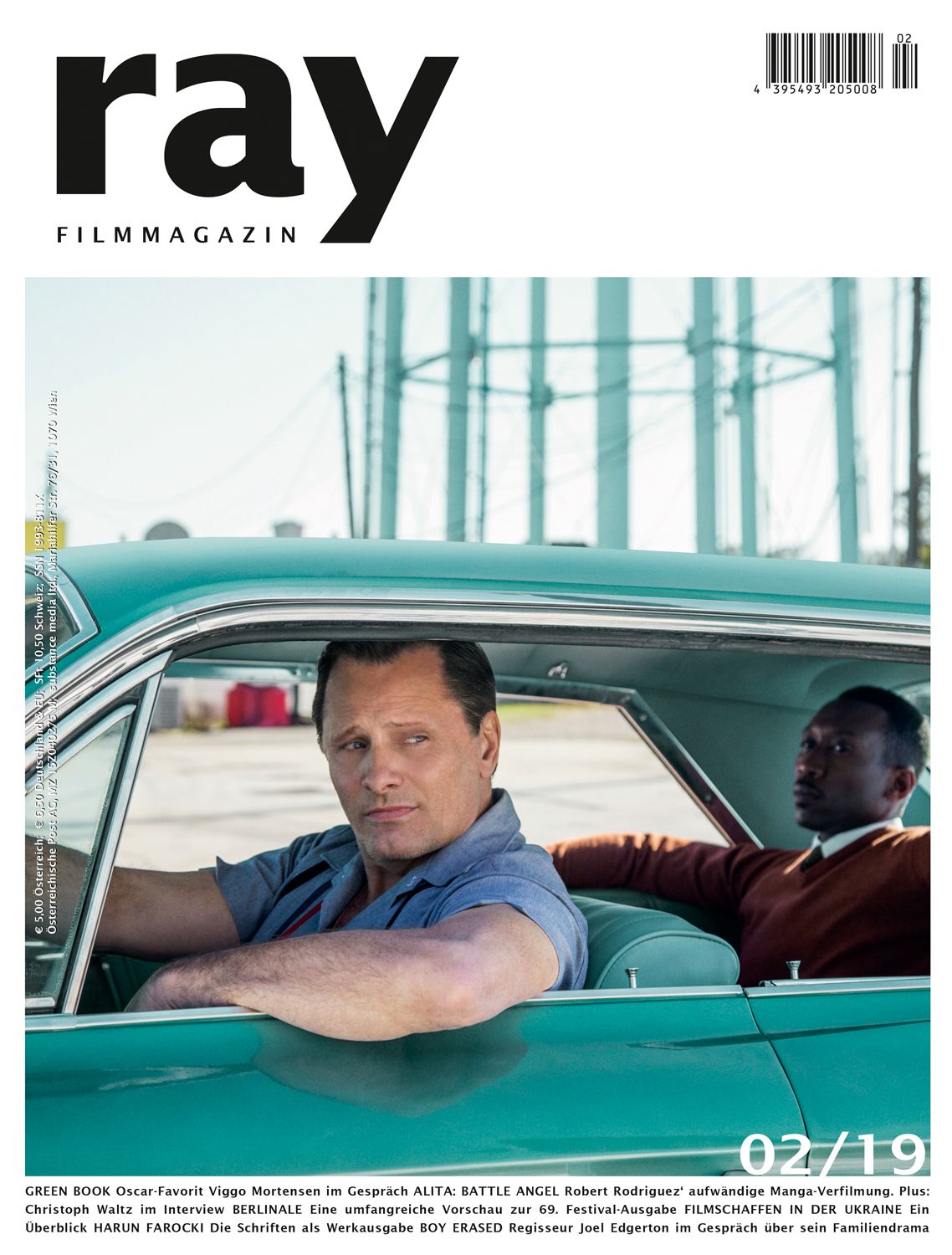 RAY magazine side cover Issue 132  February 2019