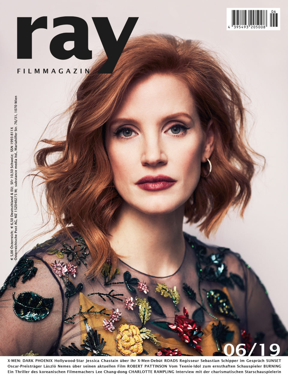 RAY magazine side cover  June 2019