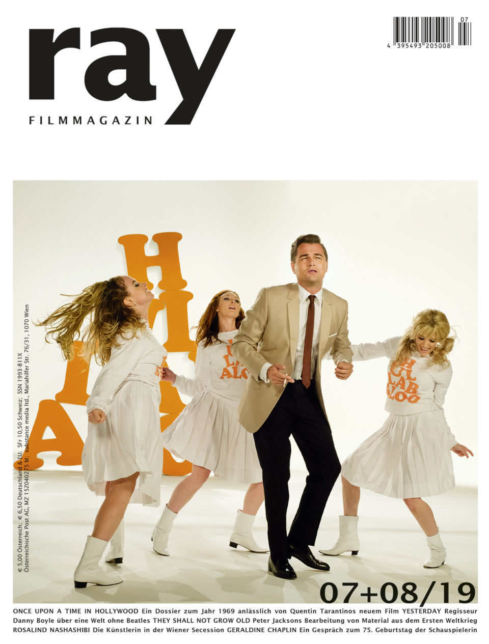 RAY magazine side cover  July/August 2019