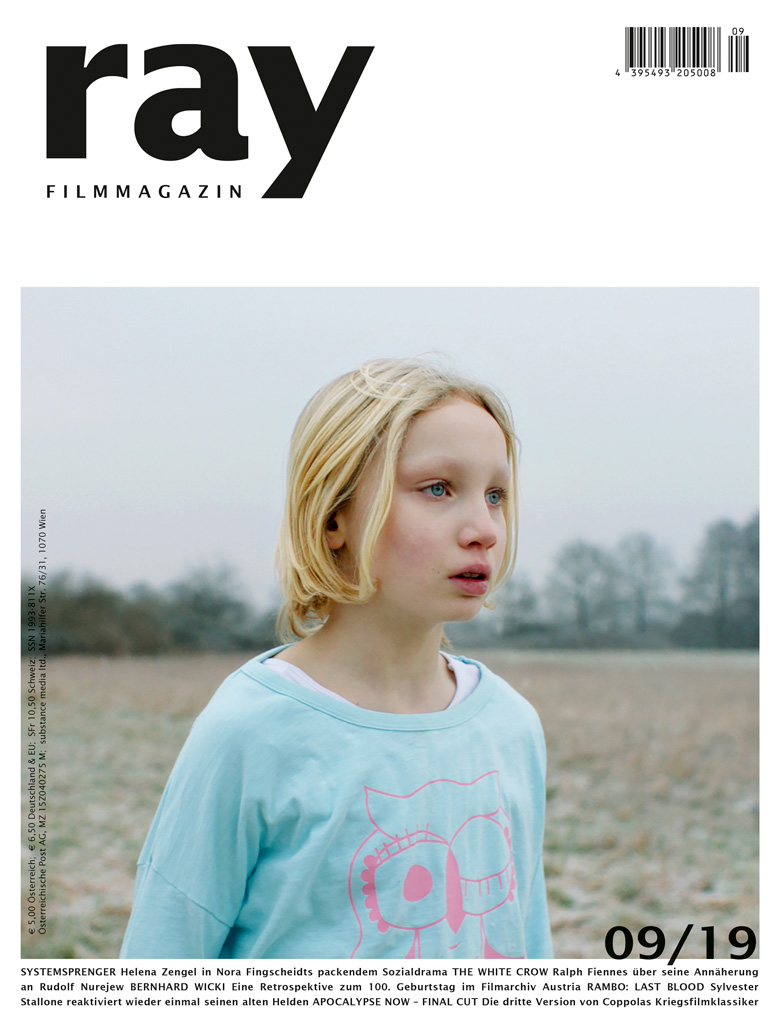 RAY magazine side cover  September 2019