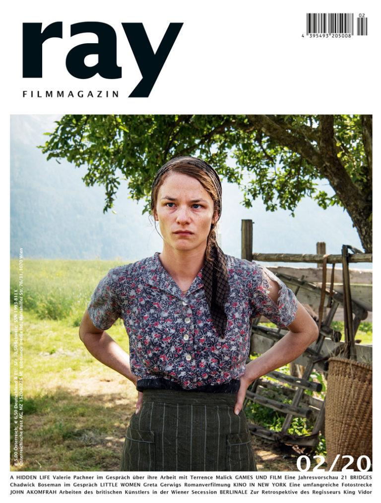 RAY magazine side cover  February 2020