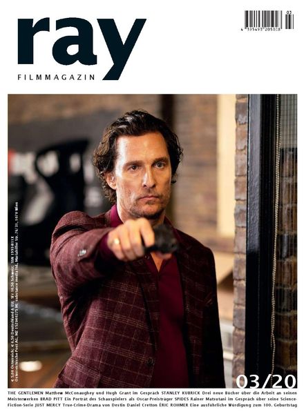 RAY magazine side cover  March 2020