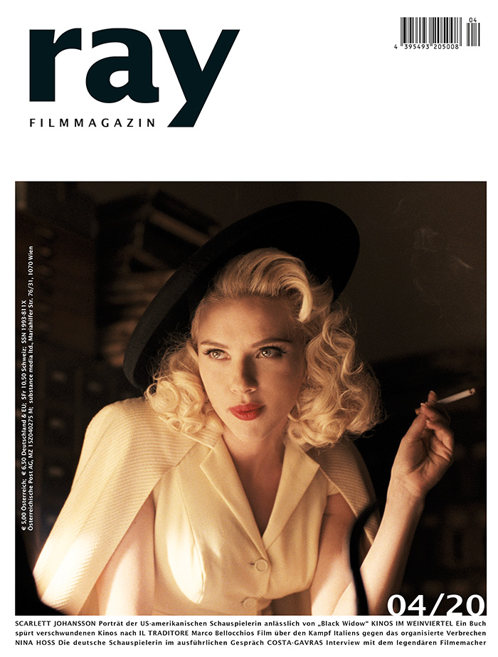 RAY magazine side cover  April 2020