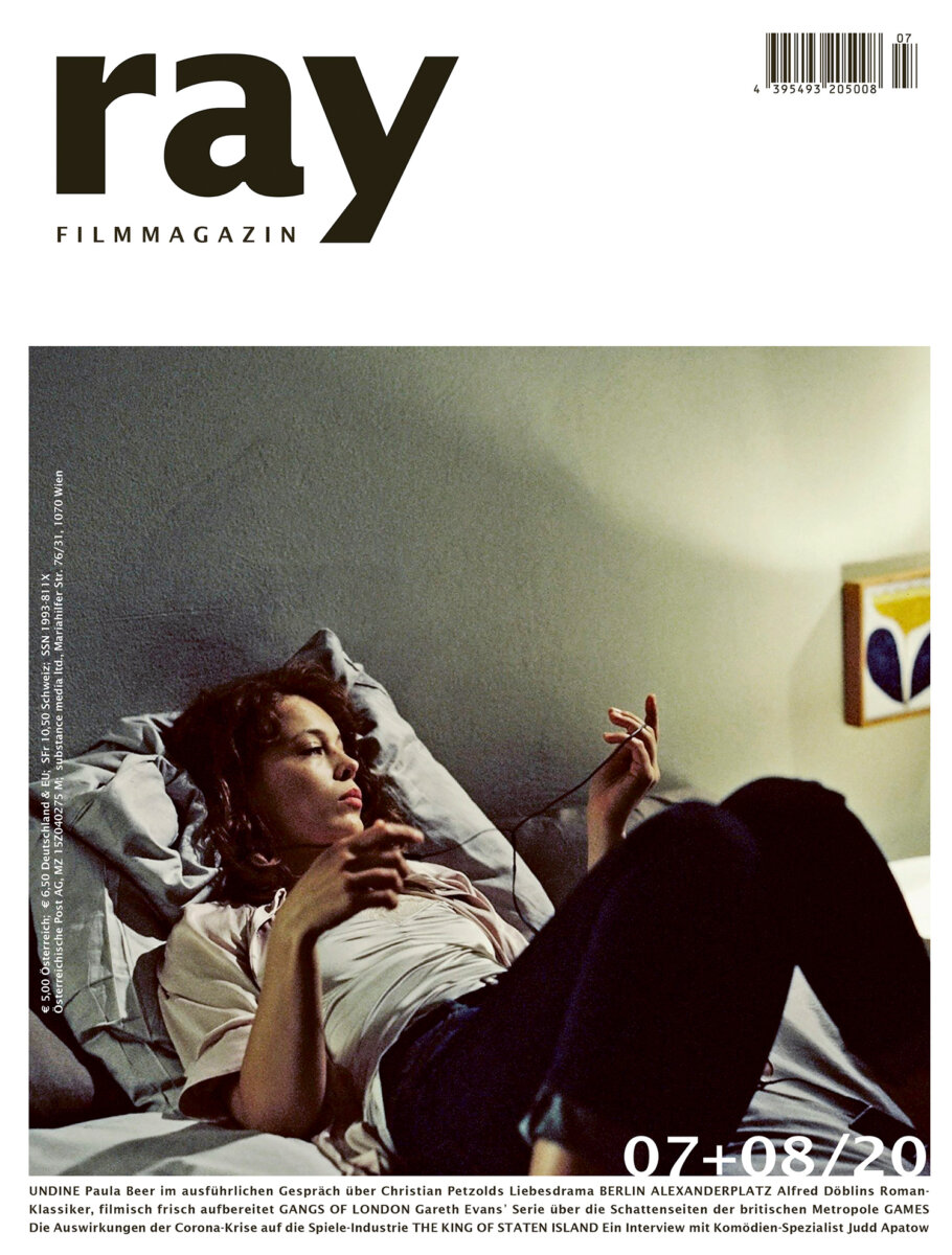 RAY magazine side cover  July/August 2020