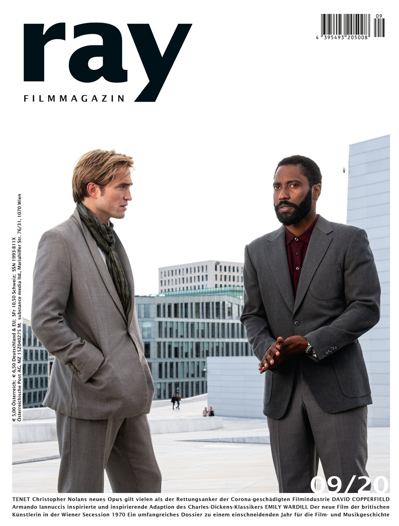 RAY magazine side cover  September 2020