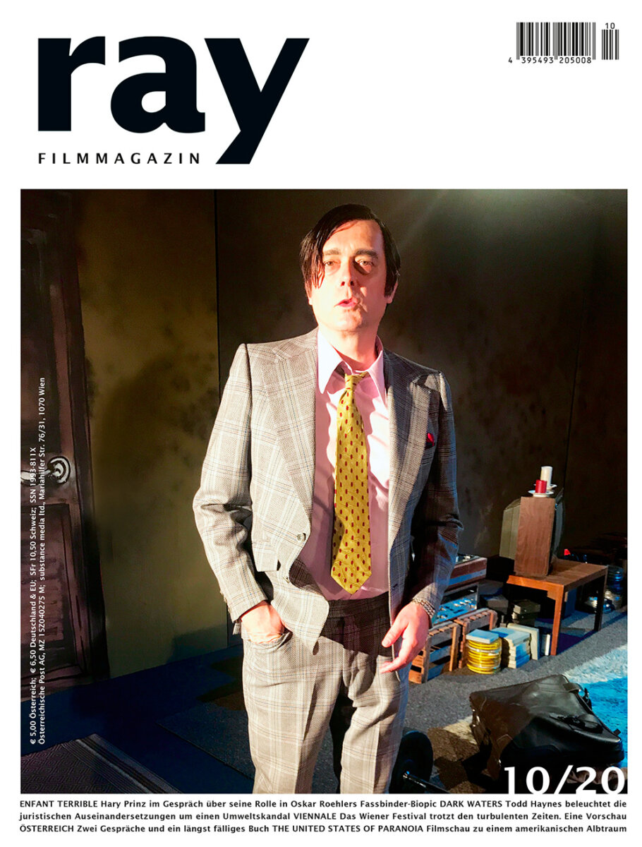 RAY magazine side cover  October 2020