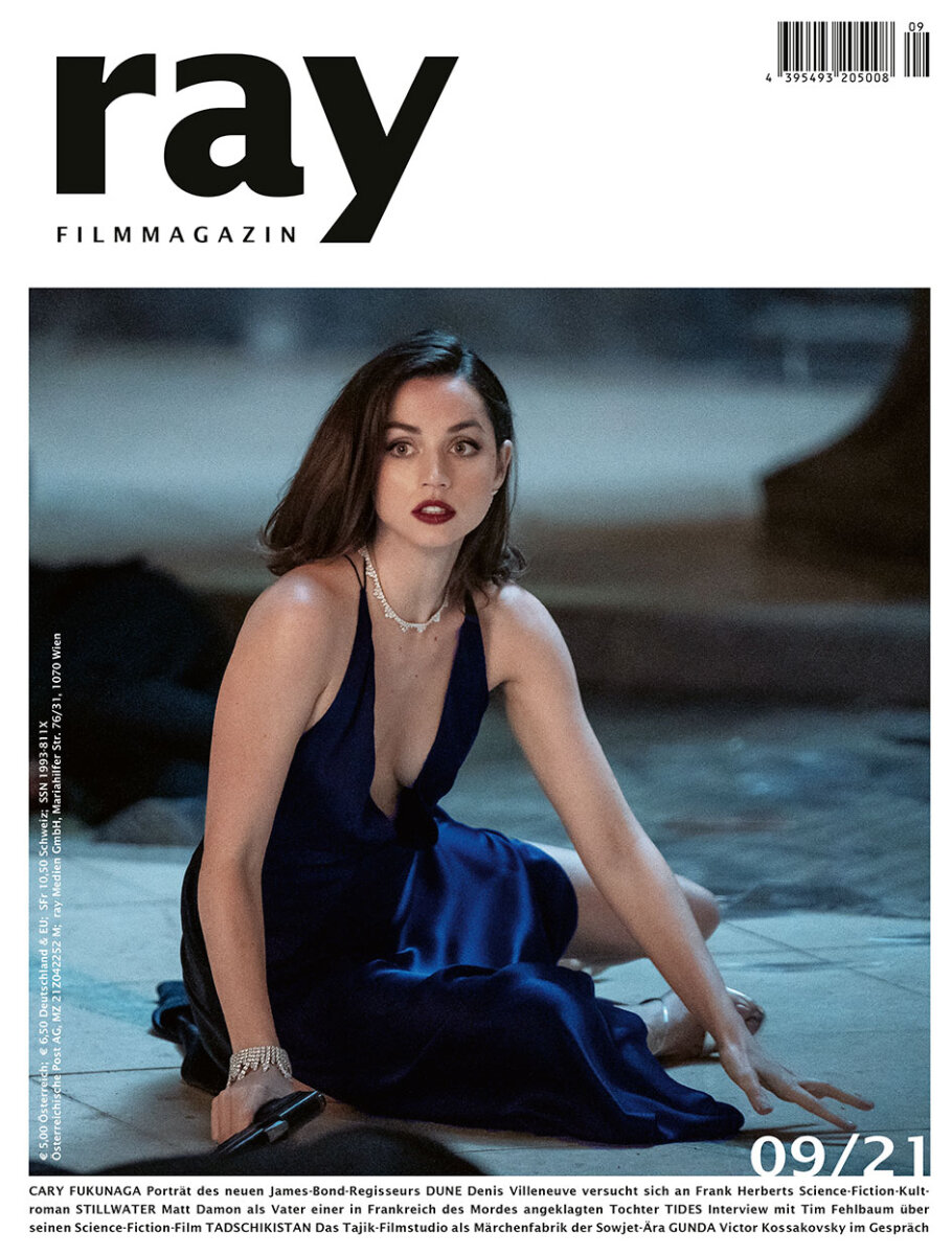 RAY magazine side cover  September 2021
