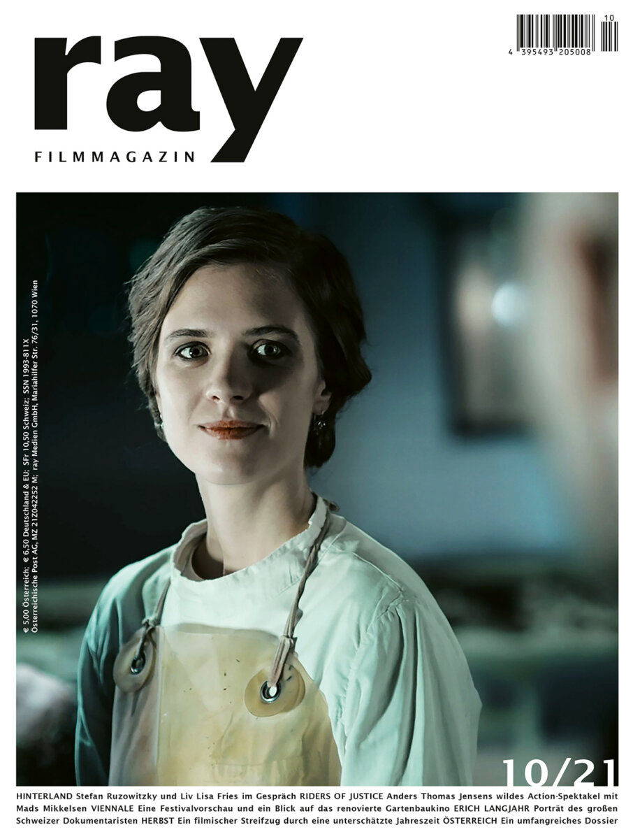 RAY magazine side cover  October 2021