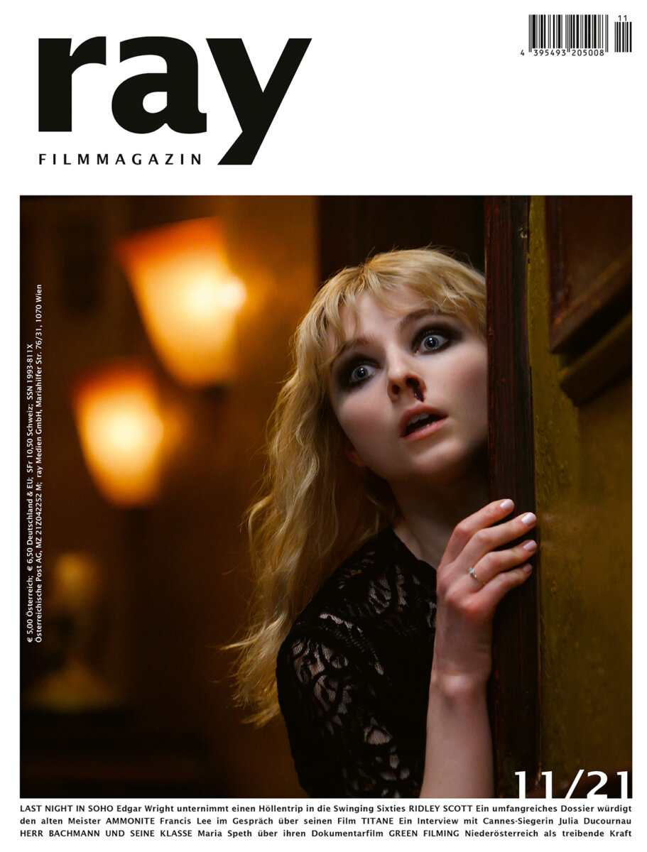 RAY magazine side cover  November 2021