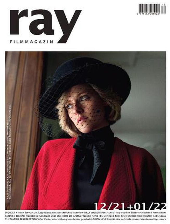 RAY magazine side cover  December 2021/ January 2022 