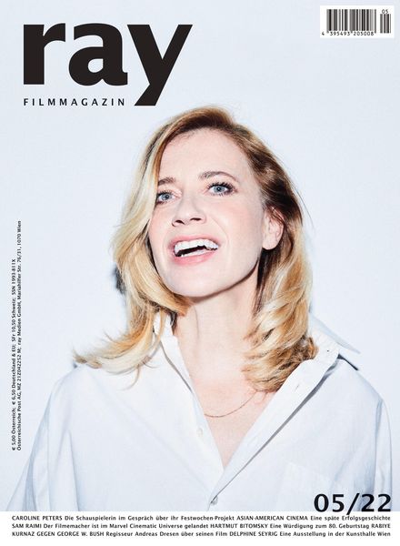 RAY magazine side cover Issue 5  May 2022