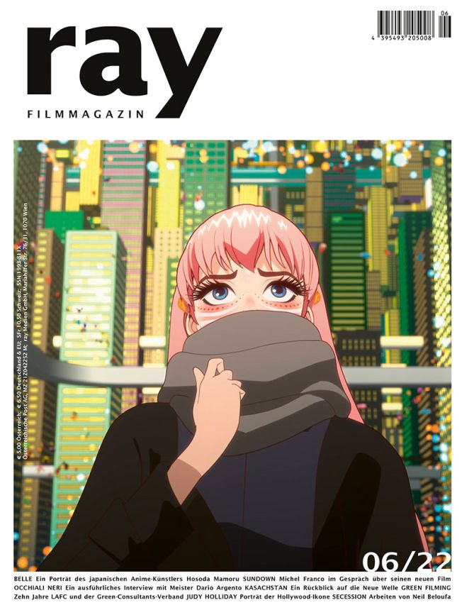 RAY magazine side cover Issue 6  June 2022