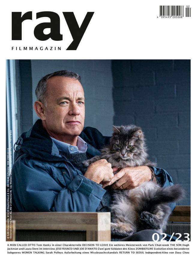 RAY magazine side cover  February 2023