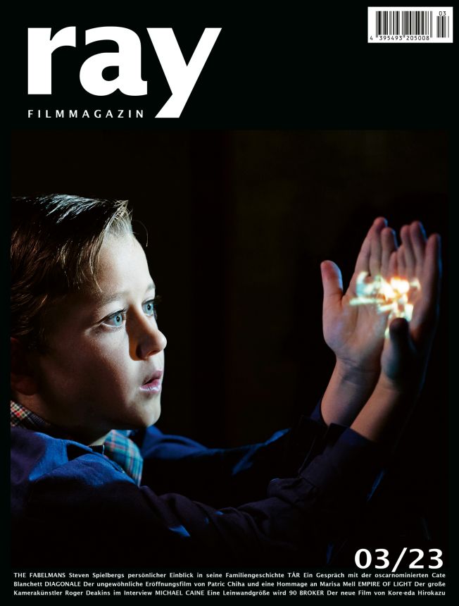 RAY magazine side cover  March 2023