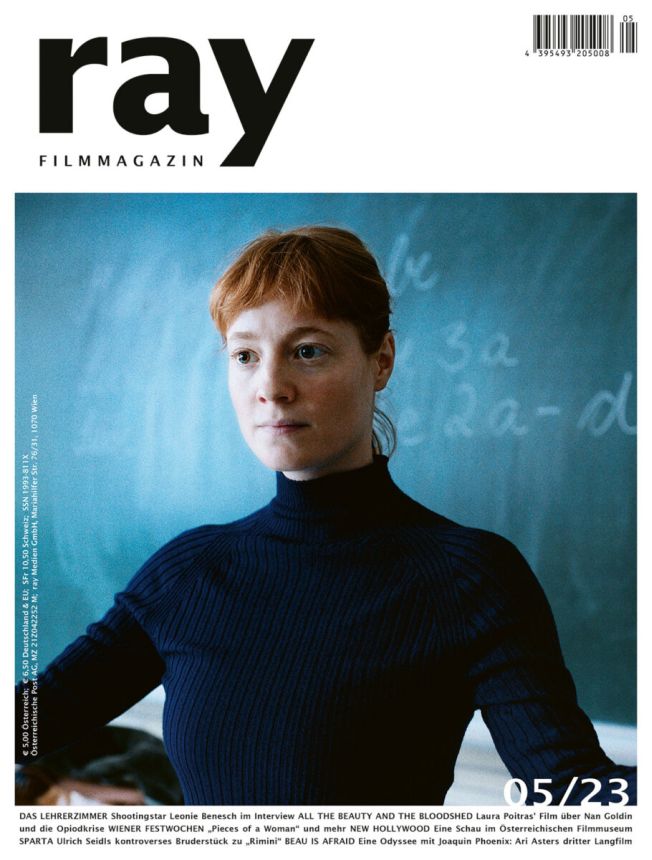 RAY magazine side cover  May 2023
