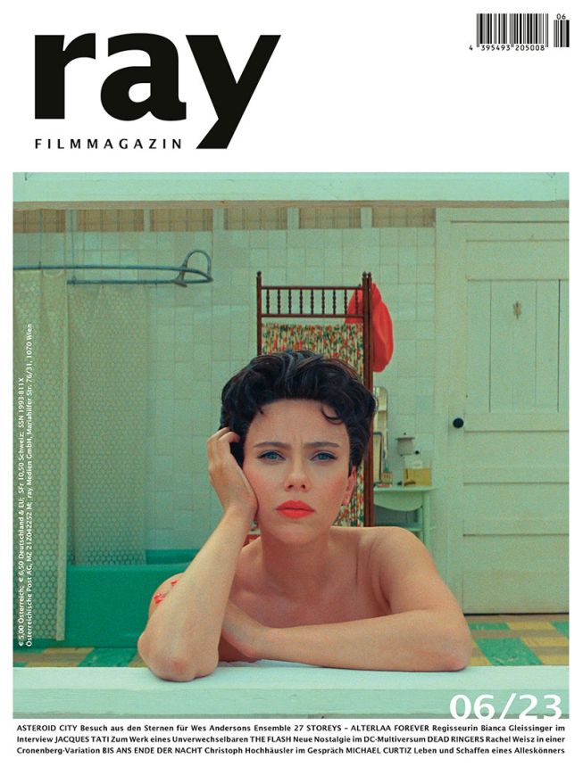 RAY magazine side cover  June 2023