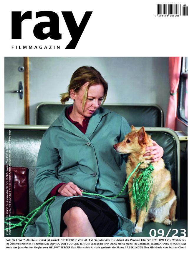 RAY magazine side cover  September 2023
