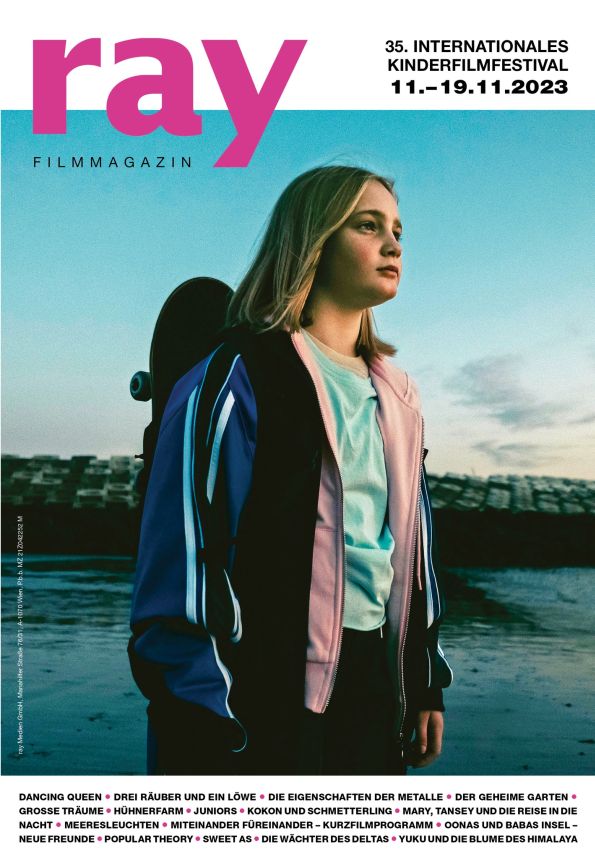 RAY magazine side cover  November 2023