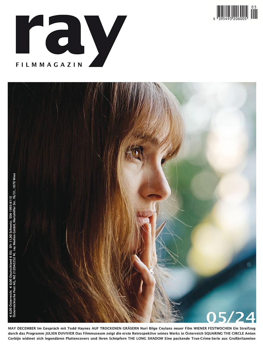 RAY magazine side cover  May 2024