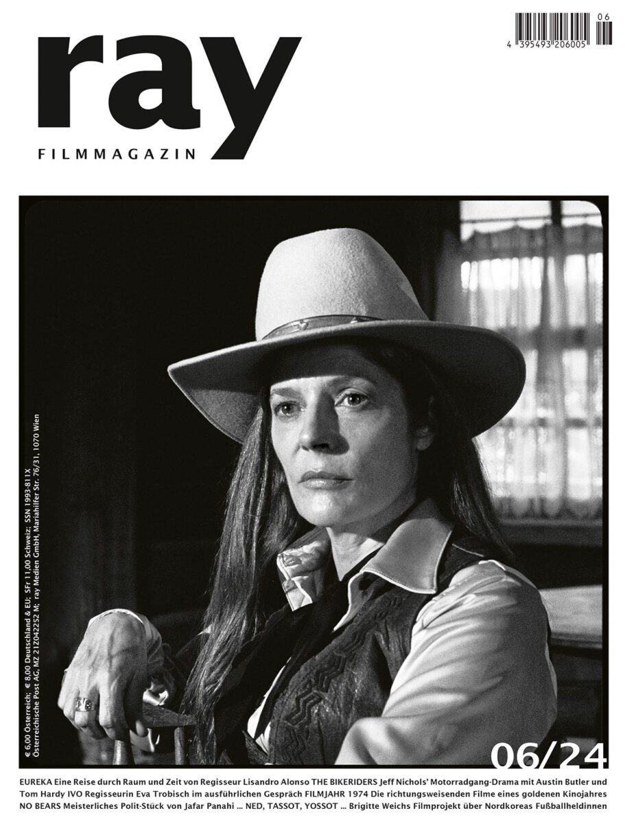 RAY magazine side cover  June 2024