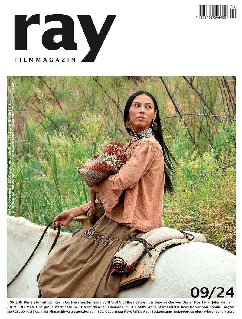 RAY magazine side cover  September 2024