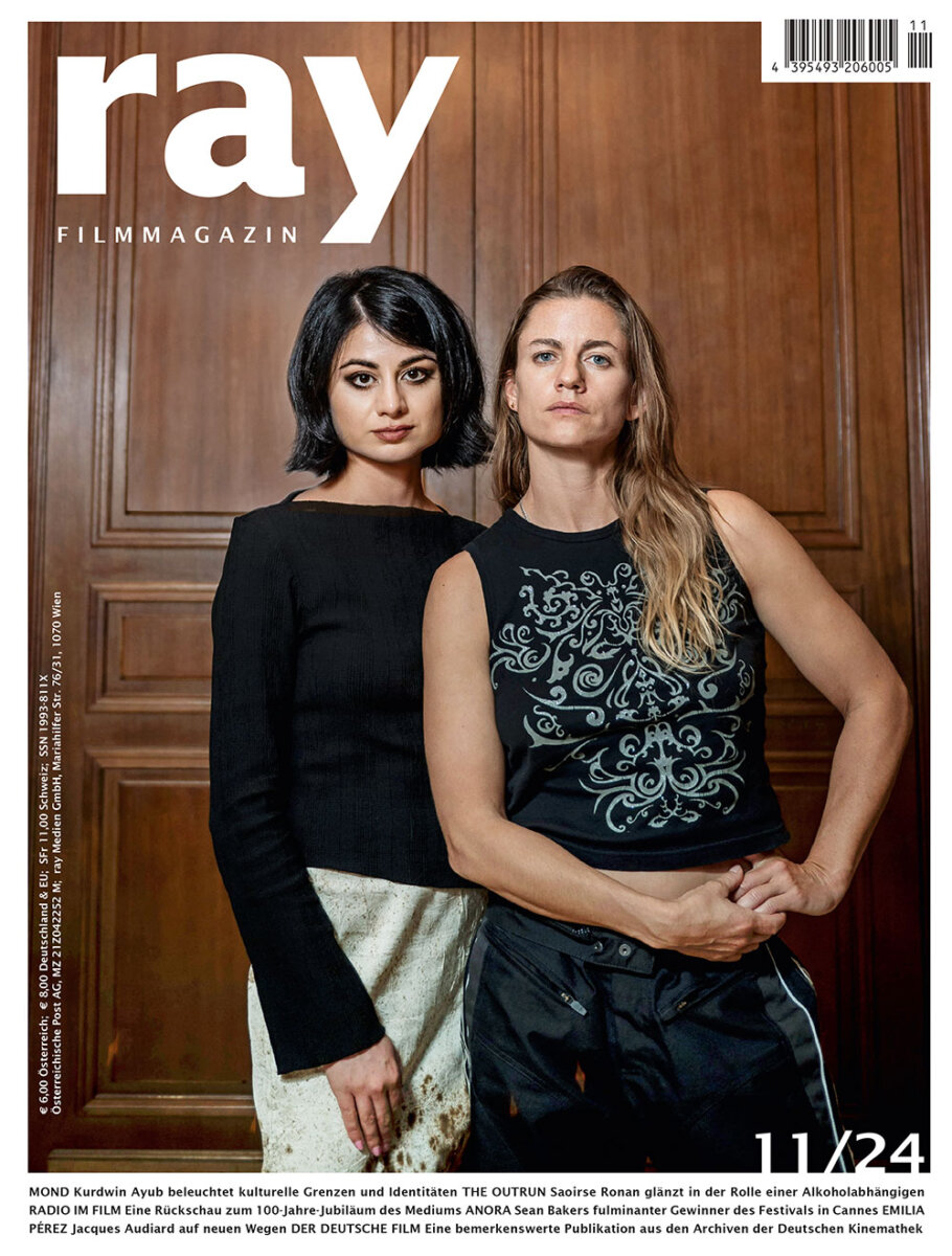 RAY magazine side cover  November 2024