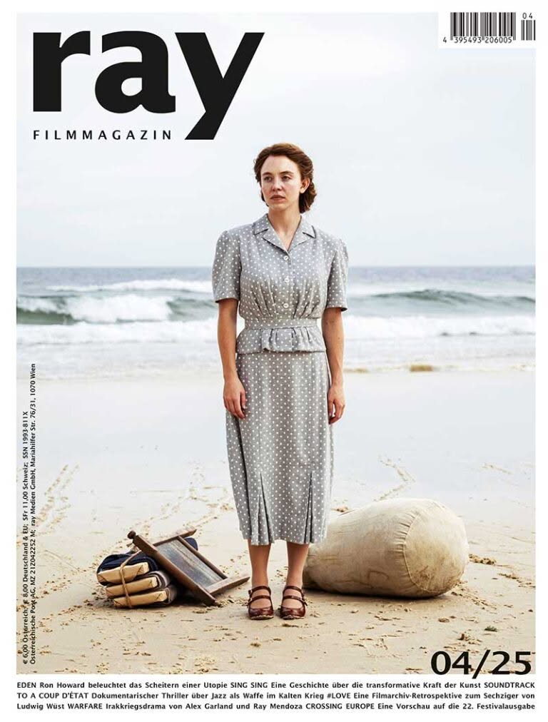 RAY magazine side cover  April 2025