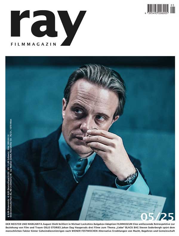 RAY magazine side cover  May 2025