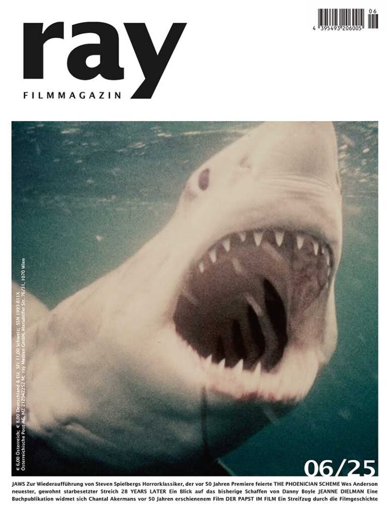RAY magazine side cover  June 2025