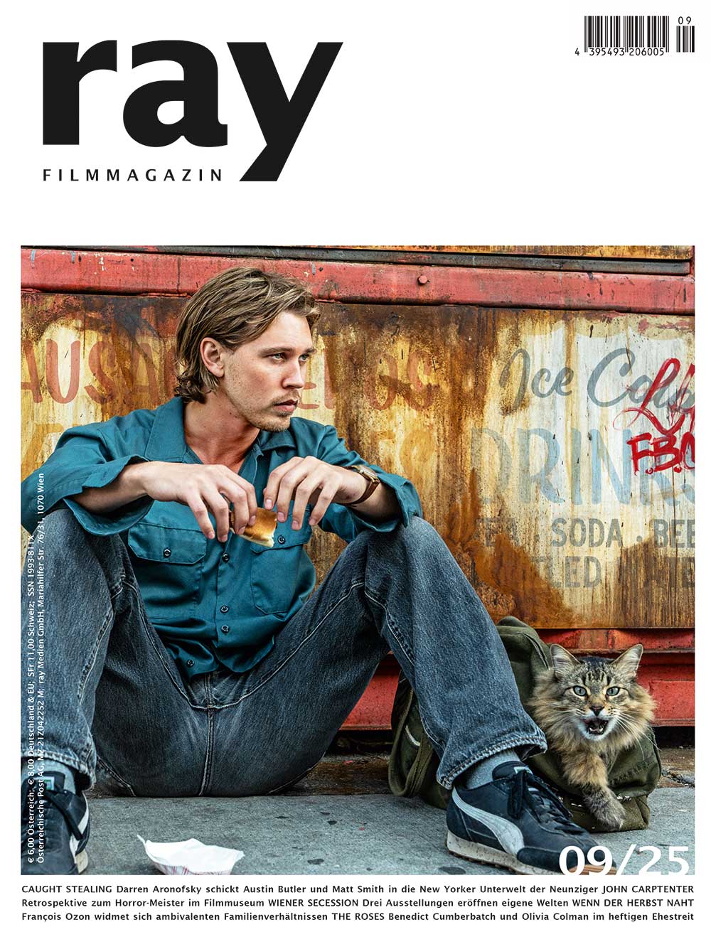 RAY magazine side cover  September 2025