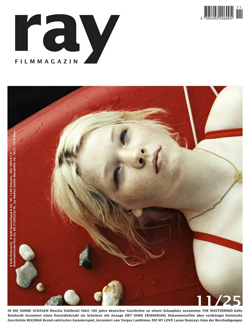 RAY magazine side cover  November 2025