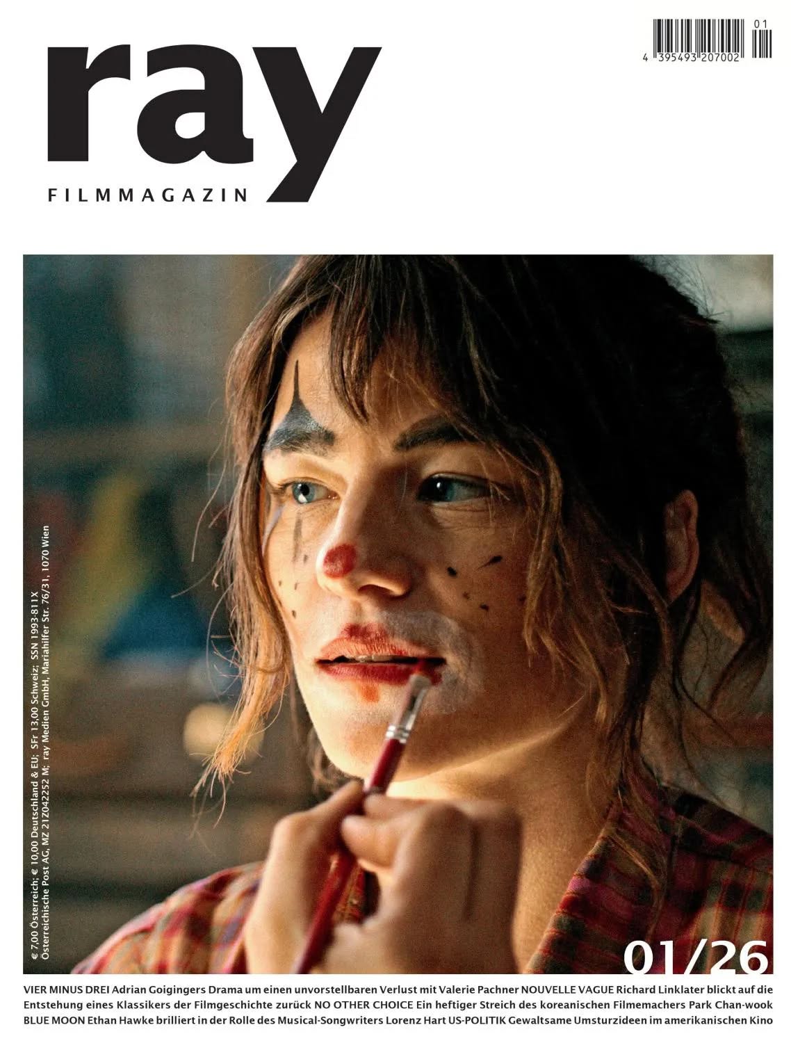 RAY magazine side cover  January 2026