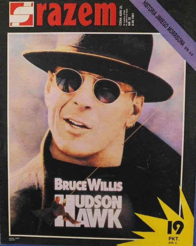 RAZEM magazine side cover Issue 32 8 August 1991