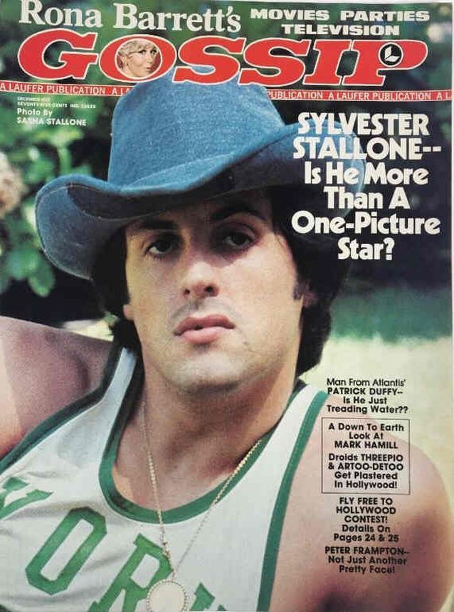 RONA BARRETTS GOSSIP magazine side cover December 1977