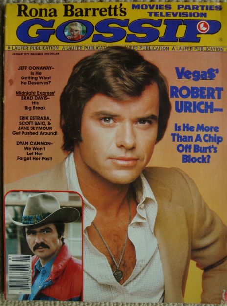 RONA BARRETTS GOSSIP magazine side cover January 1979