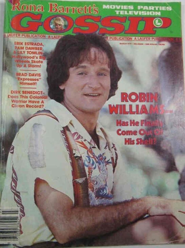 RONA BARRETTS GOSSIP magazine side cover March 1979