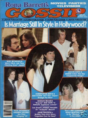 RONA BARRETTS GOSSIP magazine side cover April 1979