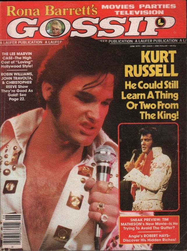 RONA BARRETTS GOSSIP magazine side cover June 1979