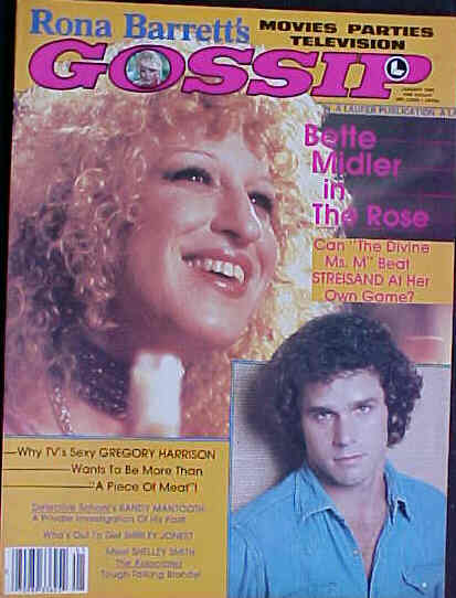 RONA BARRETTS GOSSIP magazine side cover January 1980