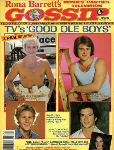 RONA BARRETTS GOSSIP magazine side cover March 1980