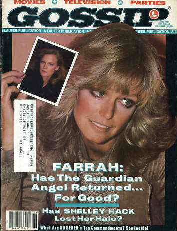 RONA BARRETTS GOSSIP magazine side cover June 1980