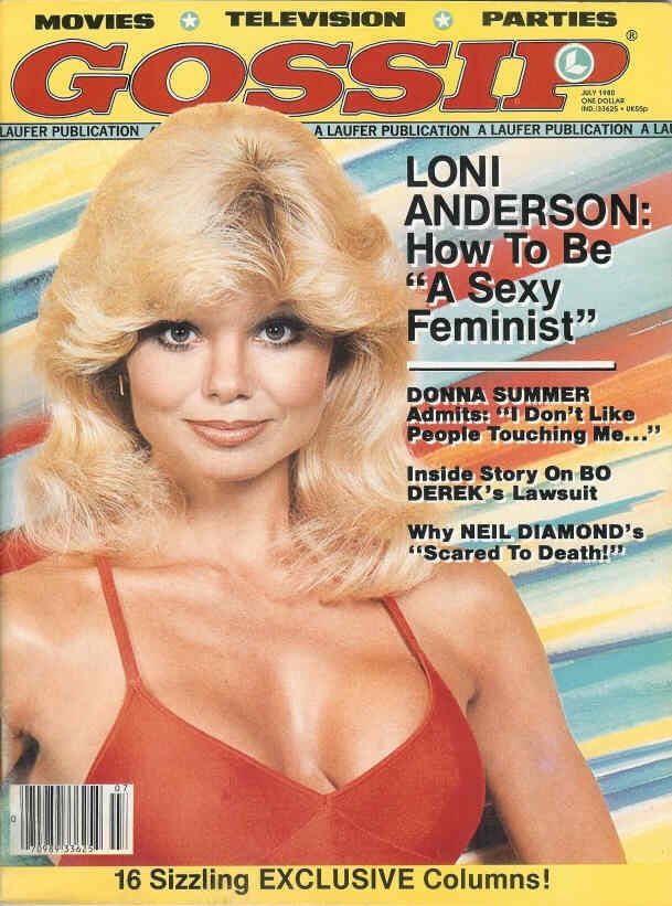RONA BARRETTS GOSSIP magazine side cover July 1980