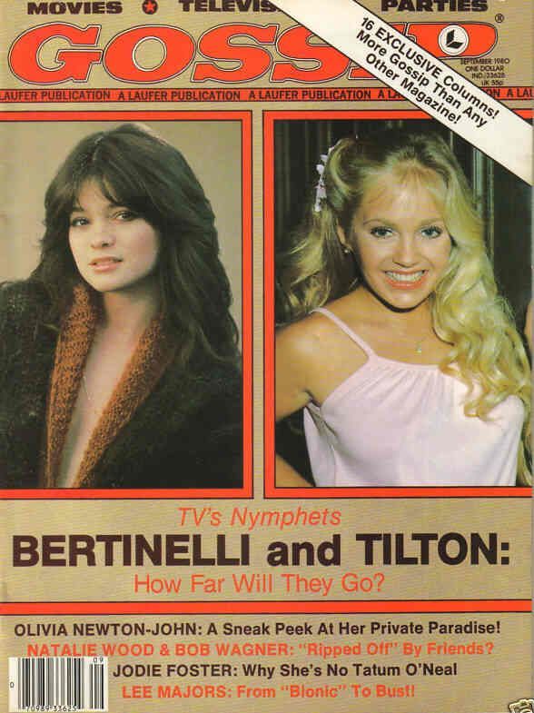 RONA BARRETTS GOSSIP magazine side cover September 1980